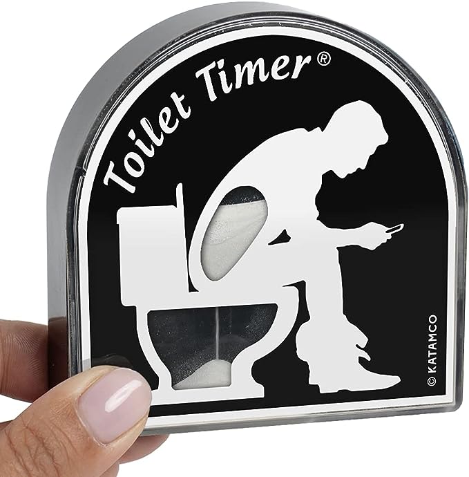 Regain Control of Your Bathroom Breaks with the Toilet Timer by Katamco