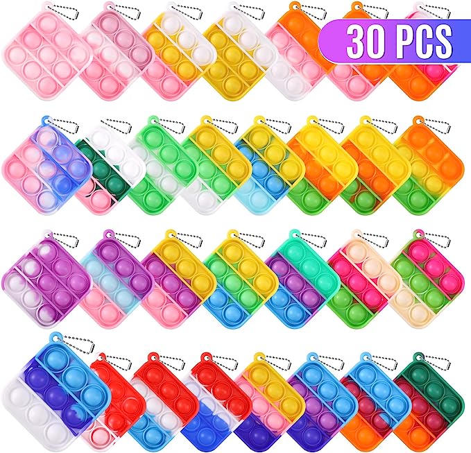 Fidget Keychain Poppers – The Ultimate Stress Relief Companion!